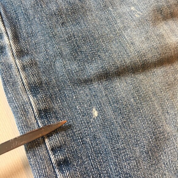 Eddie Bauer Jeans Mens Size 32 Loose Fit Distressed VTG Y2K - Picture 9 of 15